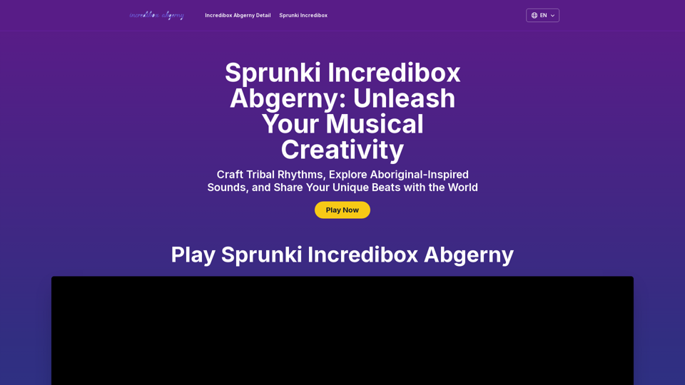 Create Unique Tribal Beats with Incredibox Abgerny