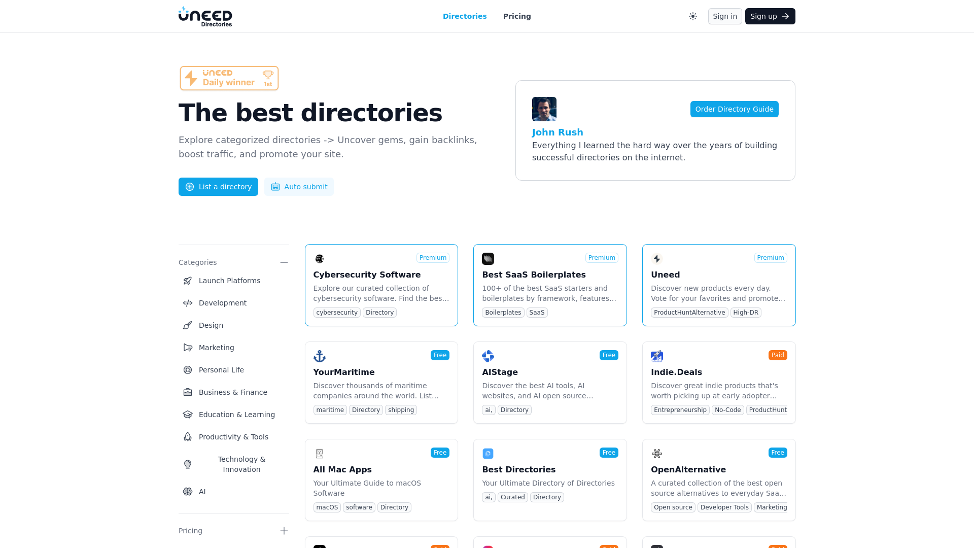 Uneed Directories