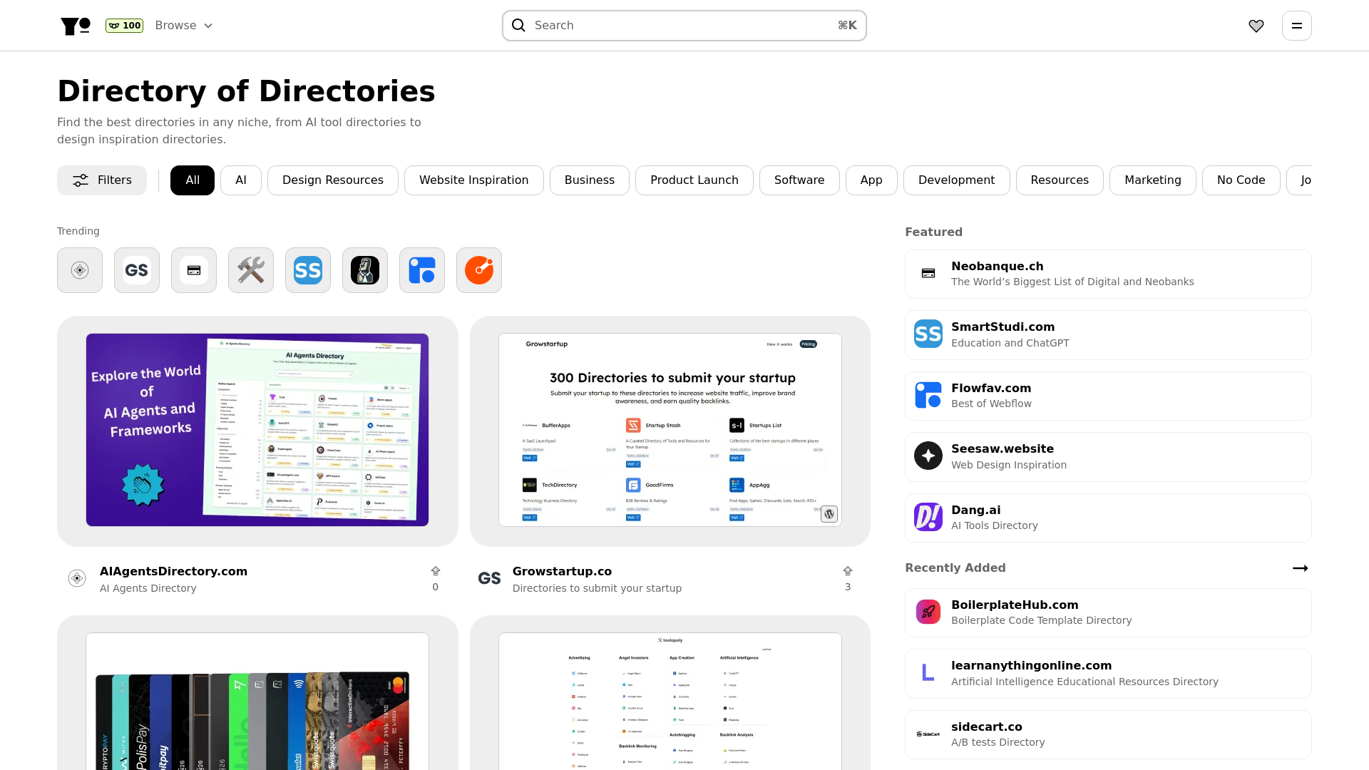 Directory of Directories