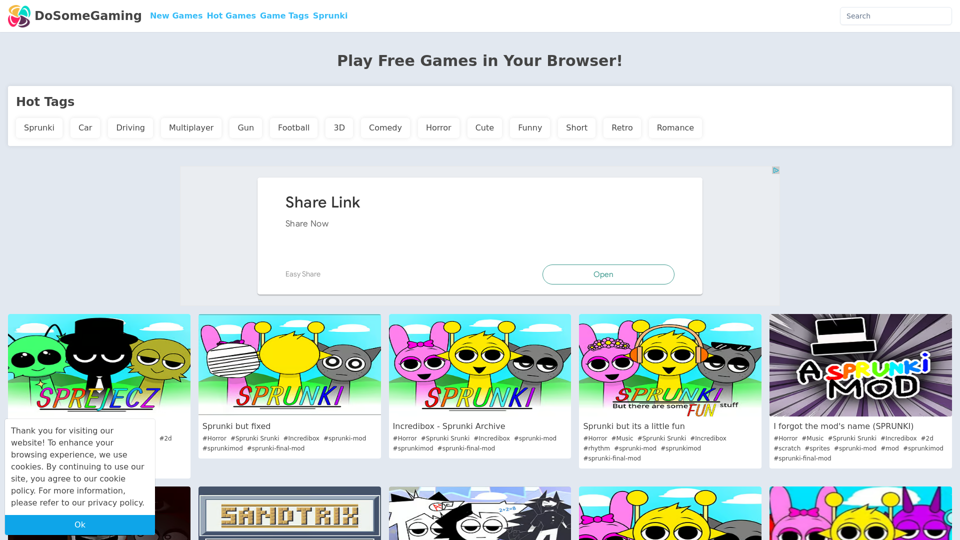 Play Fun and Free Online Games Directly in Your Browser!