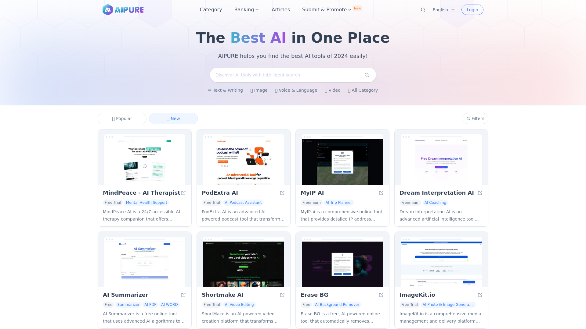 Discover the Best AI Tools and Services