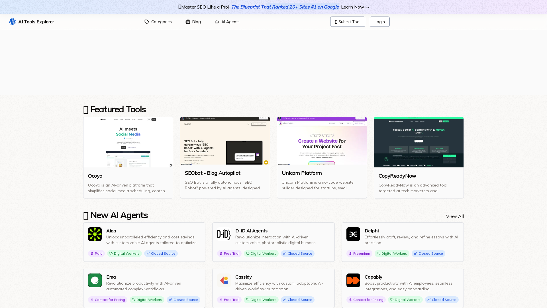 AI Tools Directory screenshot