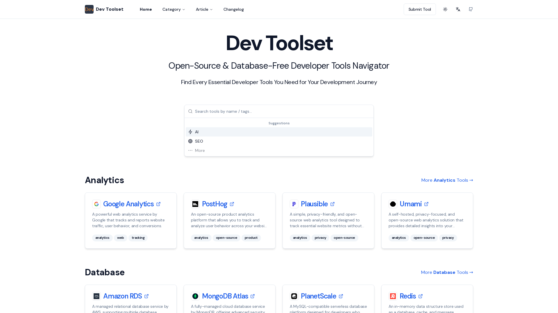 DevToolset: Open