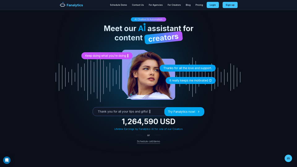 Fanalytics | Creator AI Chatbot & Automation