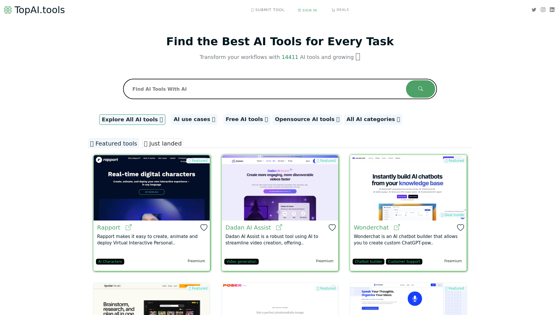 Best AI tools