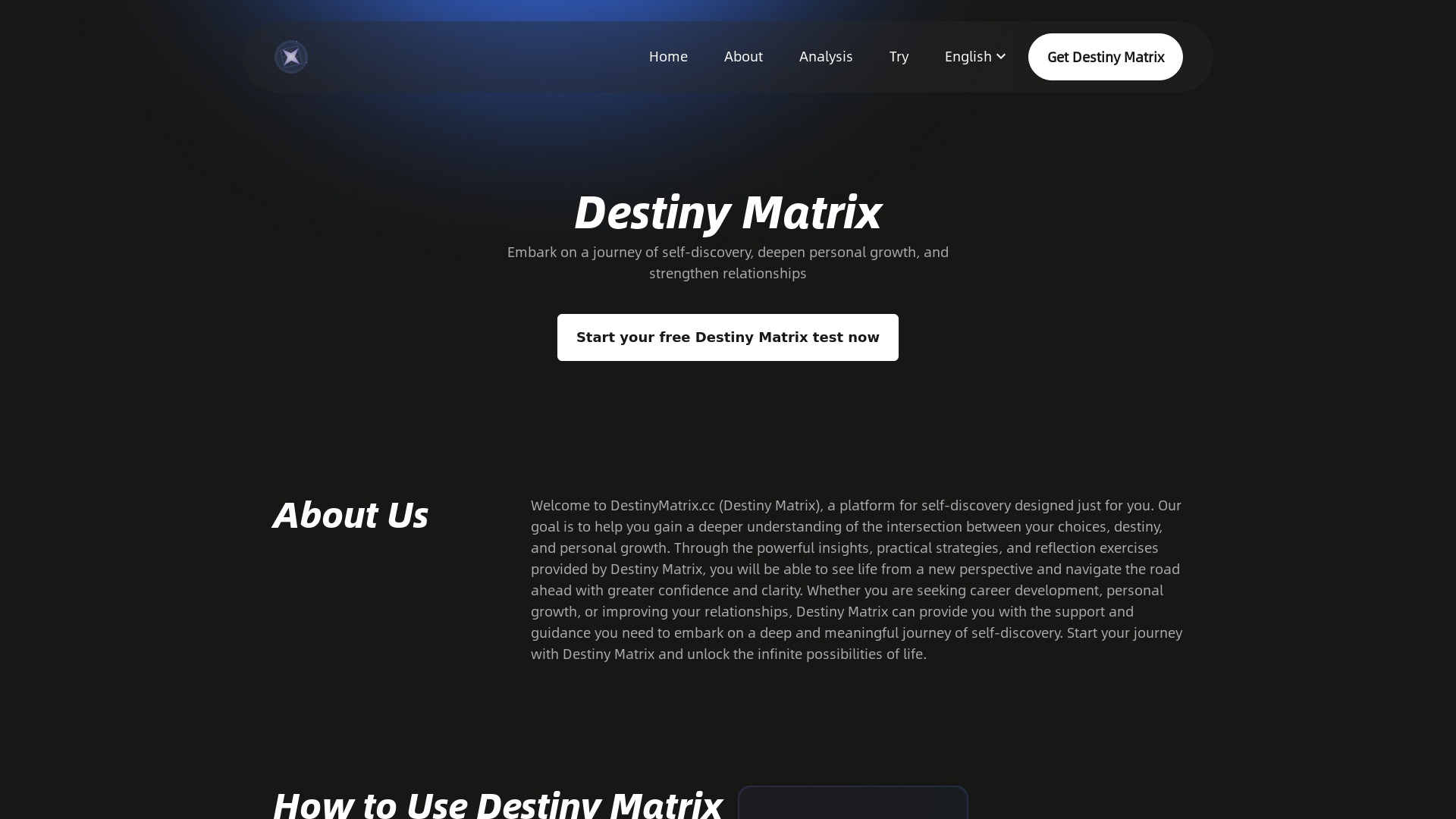 Destiny Matrix
