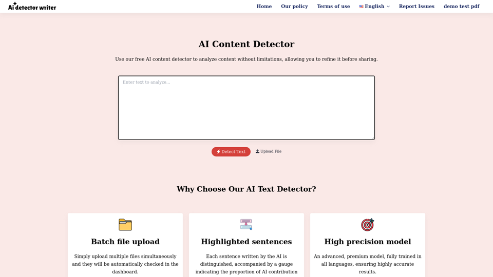 AI Content Detector - Trusted GPT-4, and Free AI Detector