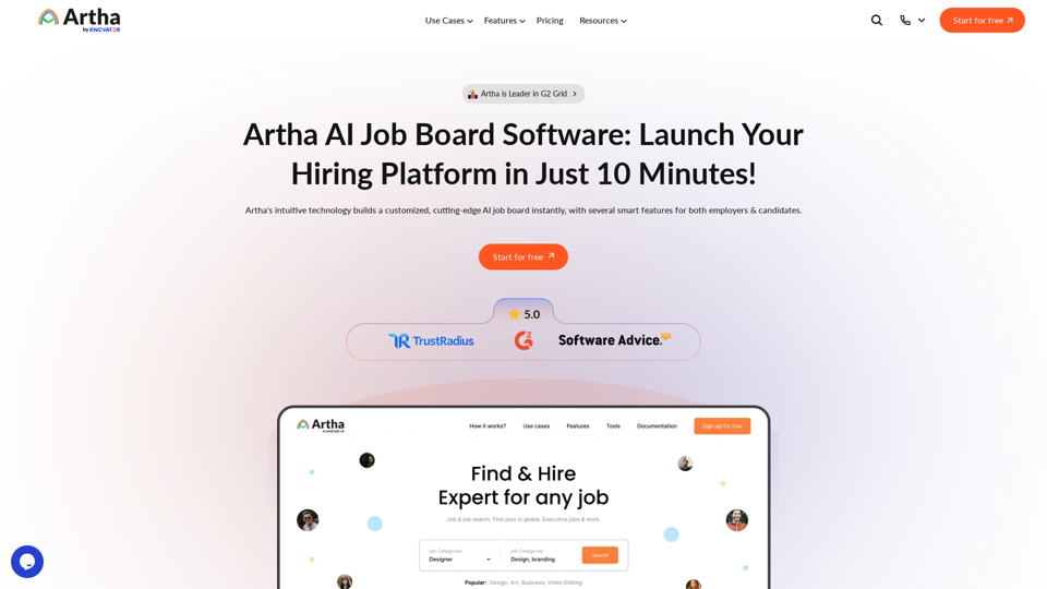 Artha AI Job Board Software