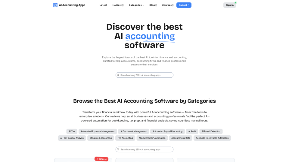 The Best AI Accounting Software for Finance Professionals