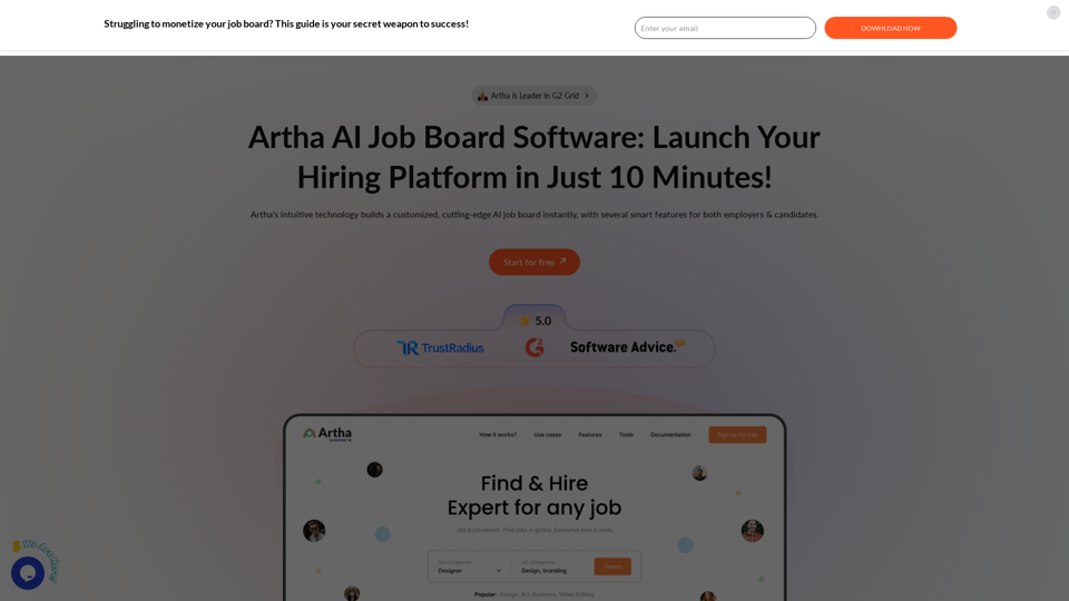 Artha AI Job Board Software
