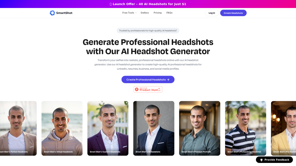 AI Headshot Generator to Create Professional Headshots