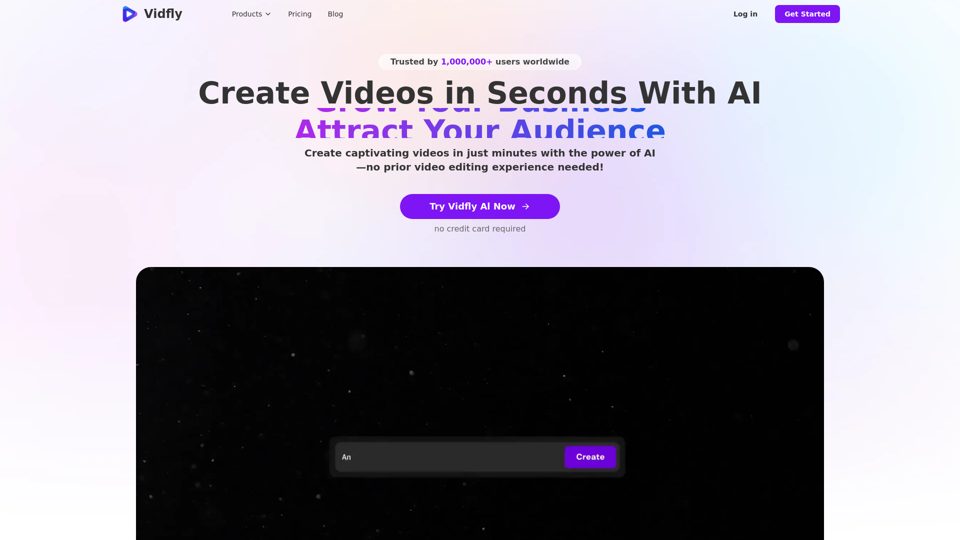 Vidfly - AI Video Generator for Easy Video Creation