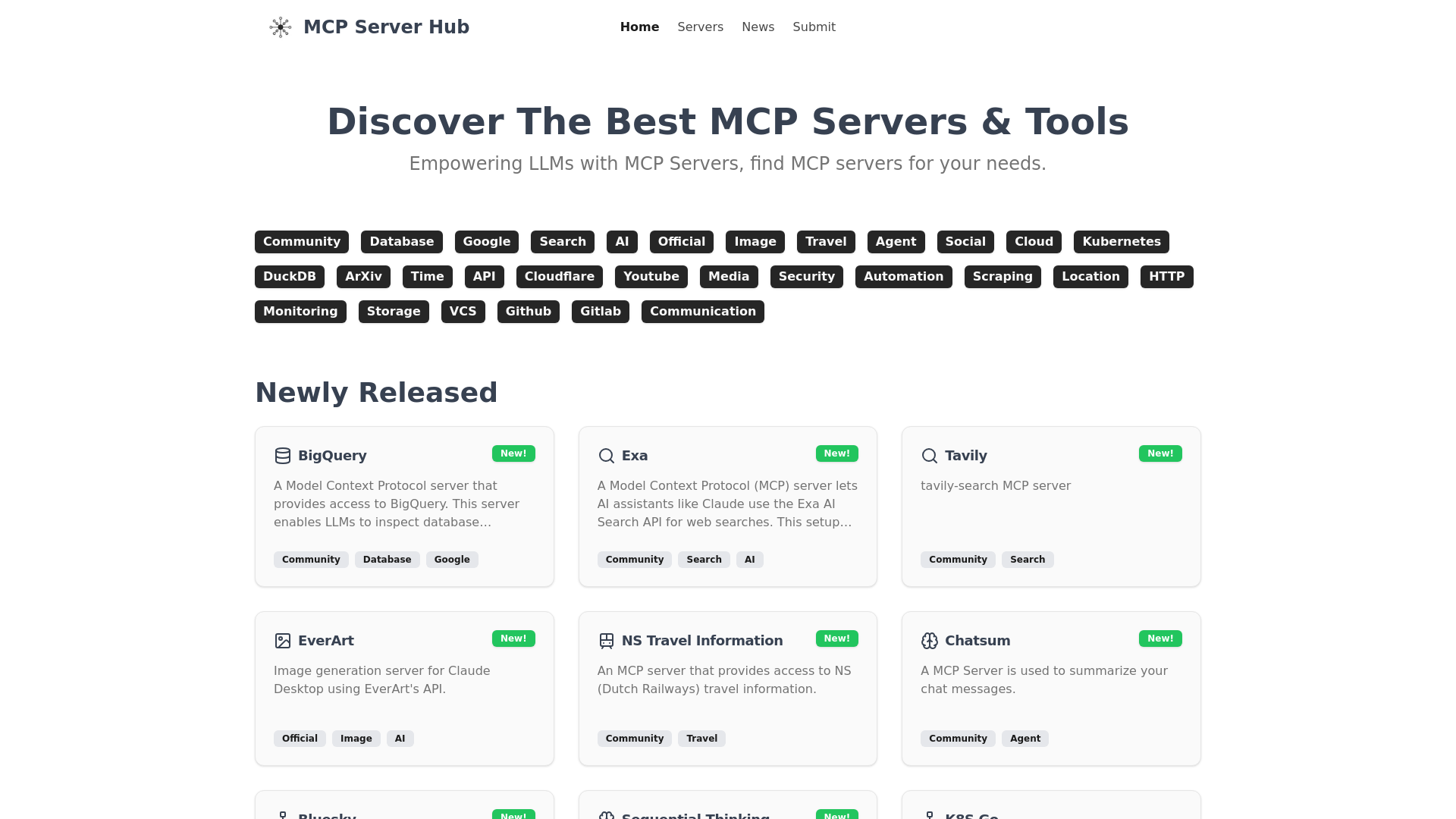MCP Server Hub