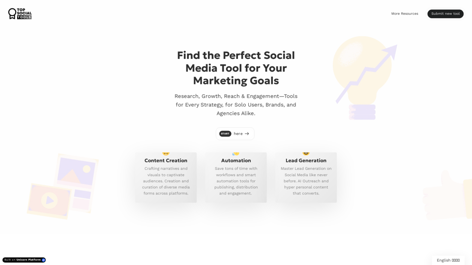 Find the Perfect Social Media Tool for Your Marketing Goals