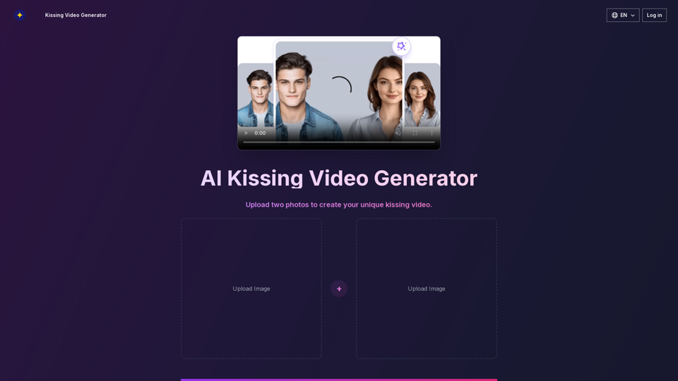 AI Kissing Video Generator: Create Personalized Romantic Videos from Photos