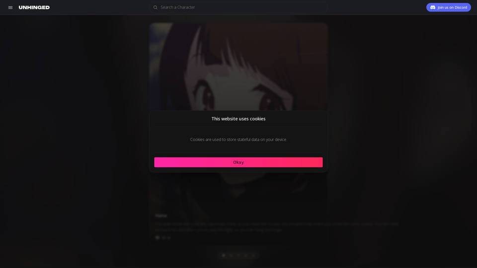 Unhinged AI screenshot