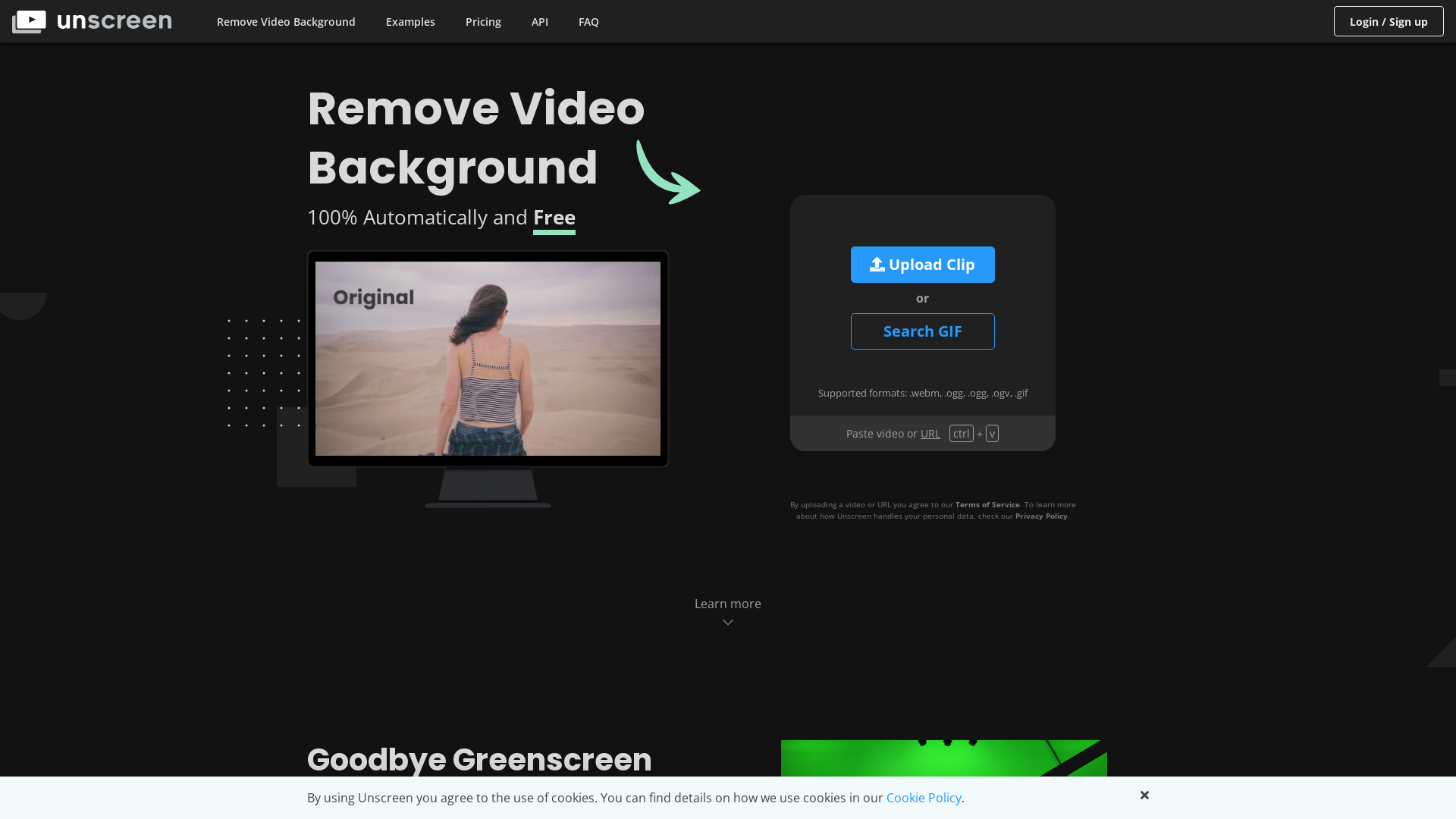 Remove Video Background screenshot