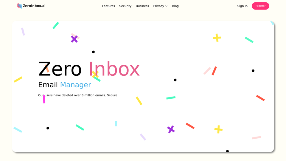 Zero Inbox AI Email Organizer: Clear your Inbox, Keep your emails clean and organized with Zero Inbox.
