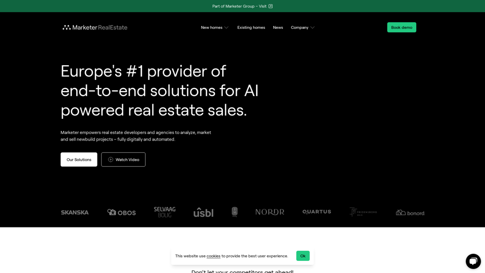 Marketer screenshot