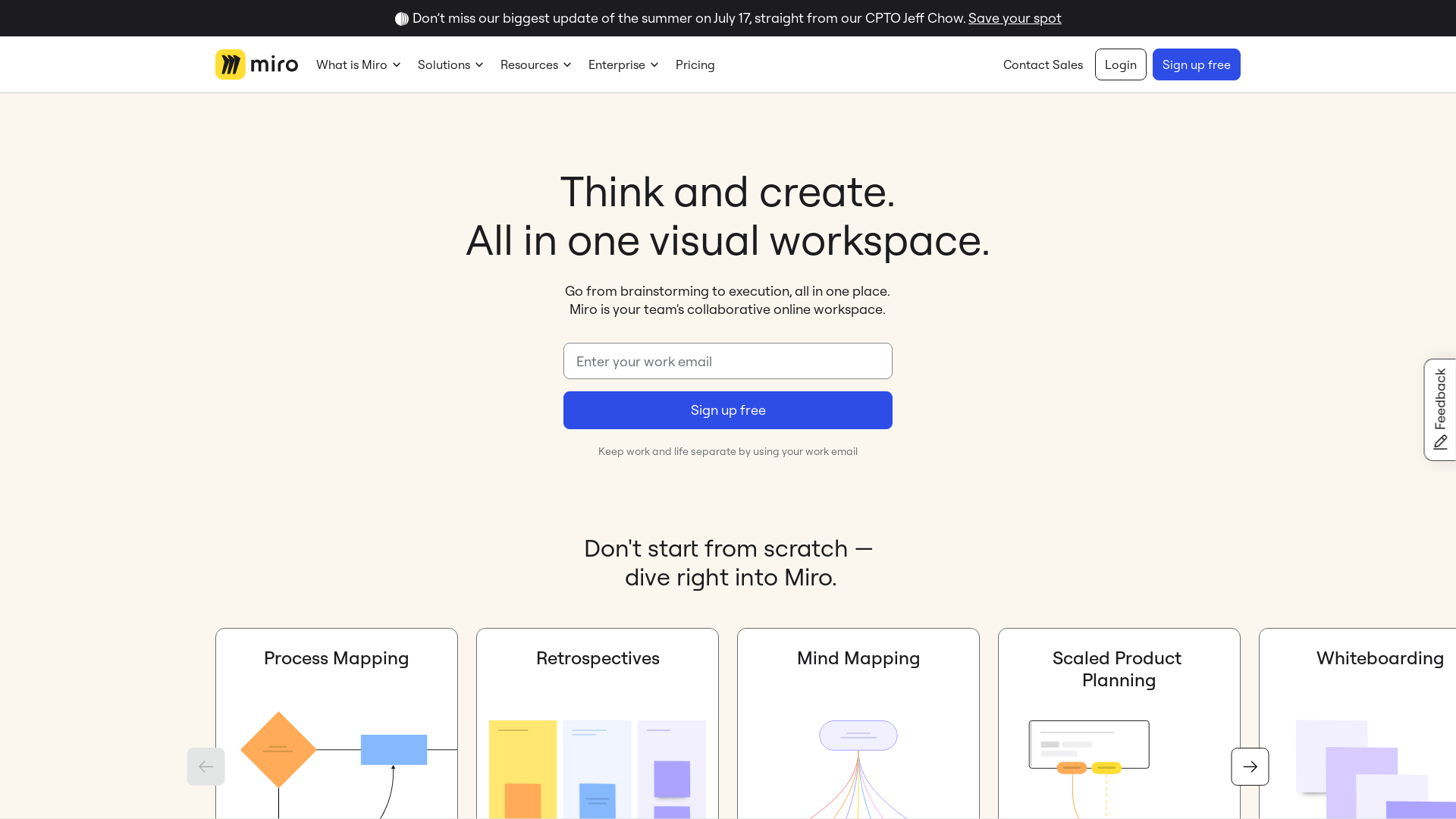 Miro screenshot