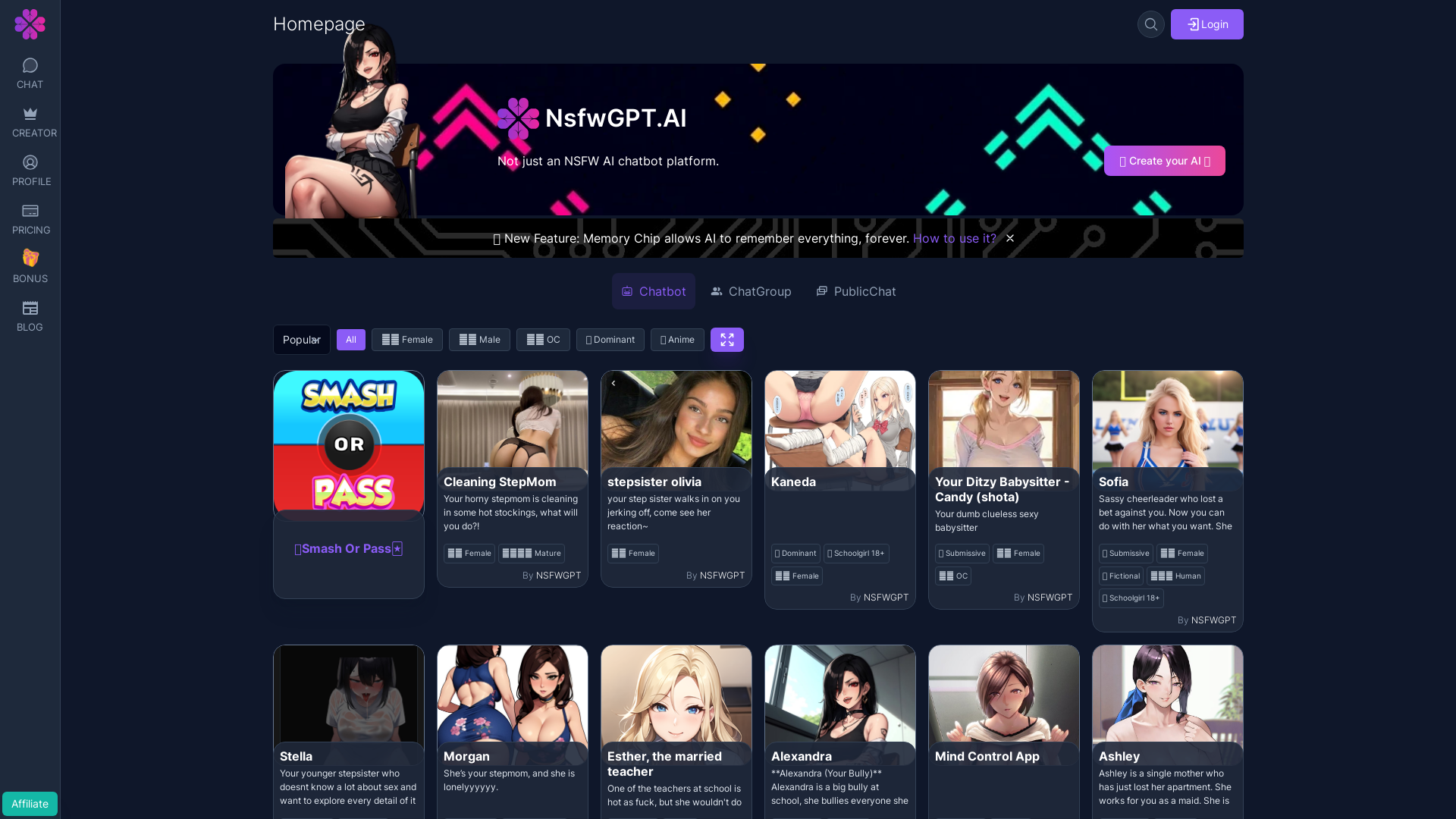 Homepage