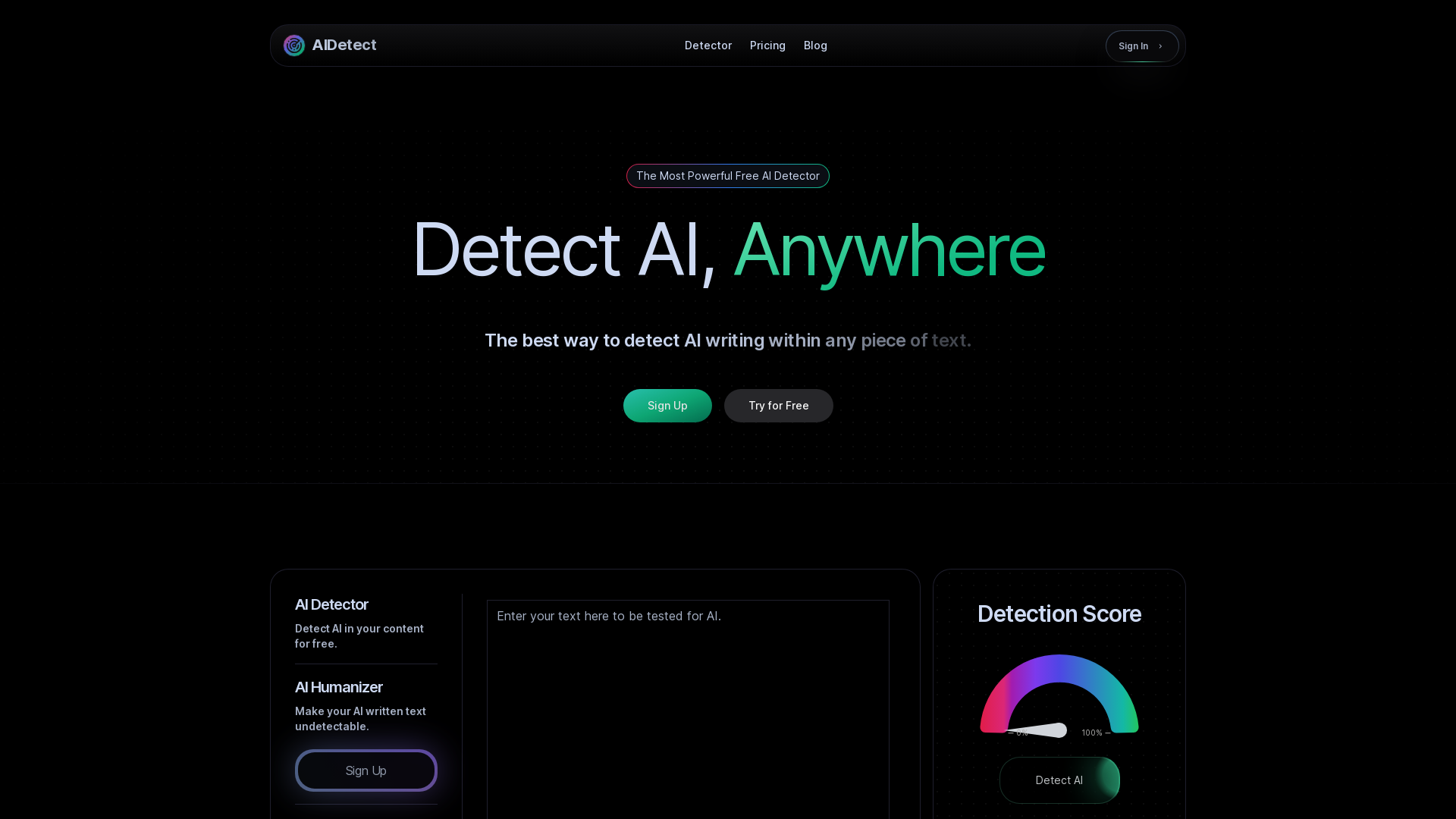 AI Content Detector