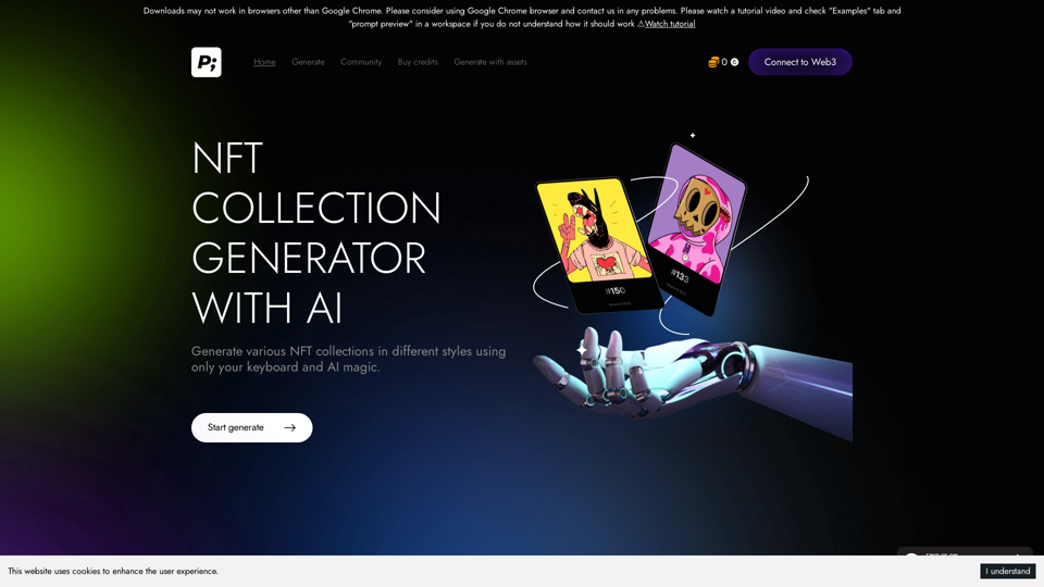 AI NFT Collection Generator