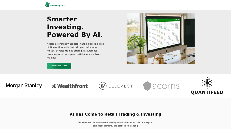 AI Investing Tools – A Curated Directory of AI Tools To Help You Automate Your Investing