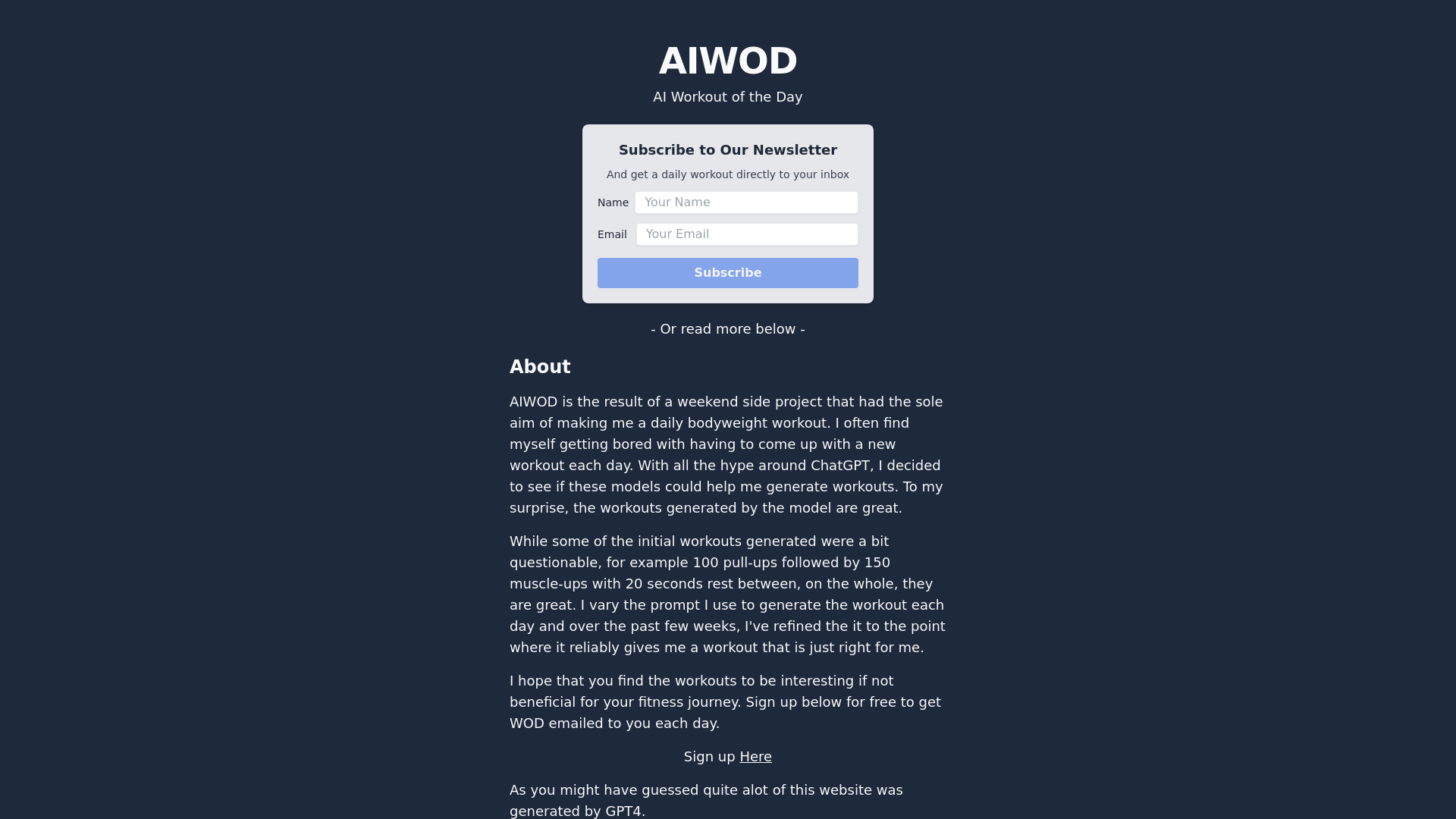 AIWOD