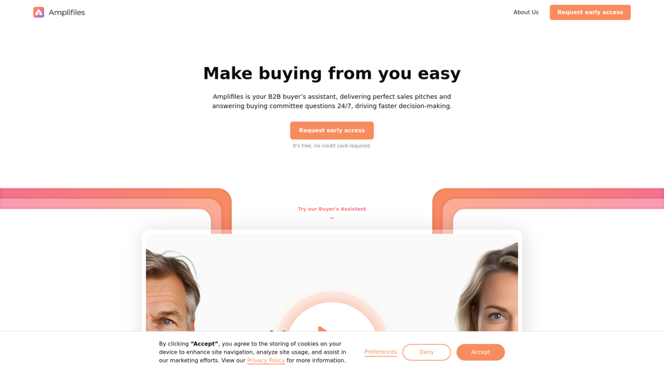 Amplifiles: Make buying from you easy