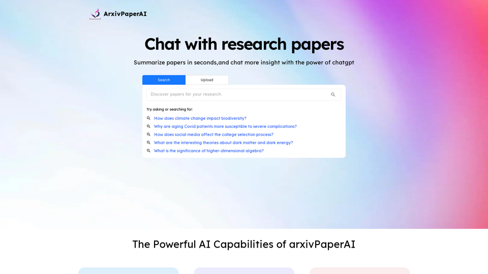 ArxivPaperAI