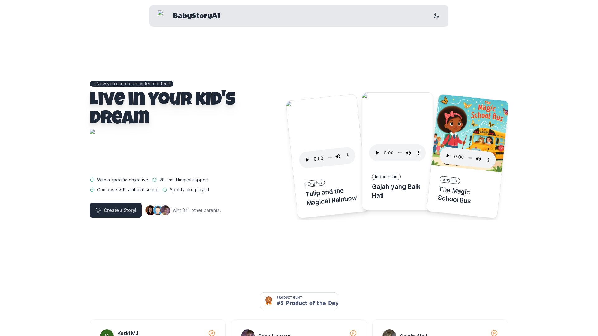 BabyStoryAI