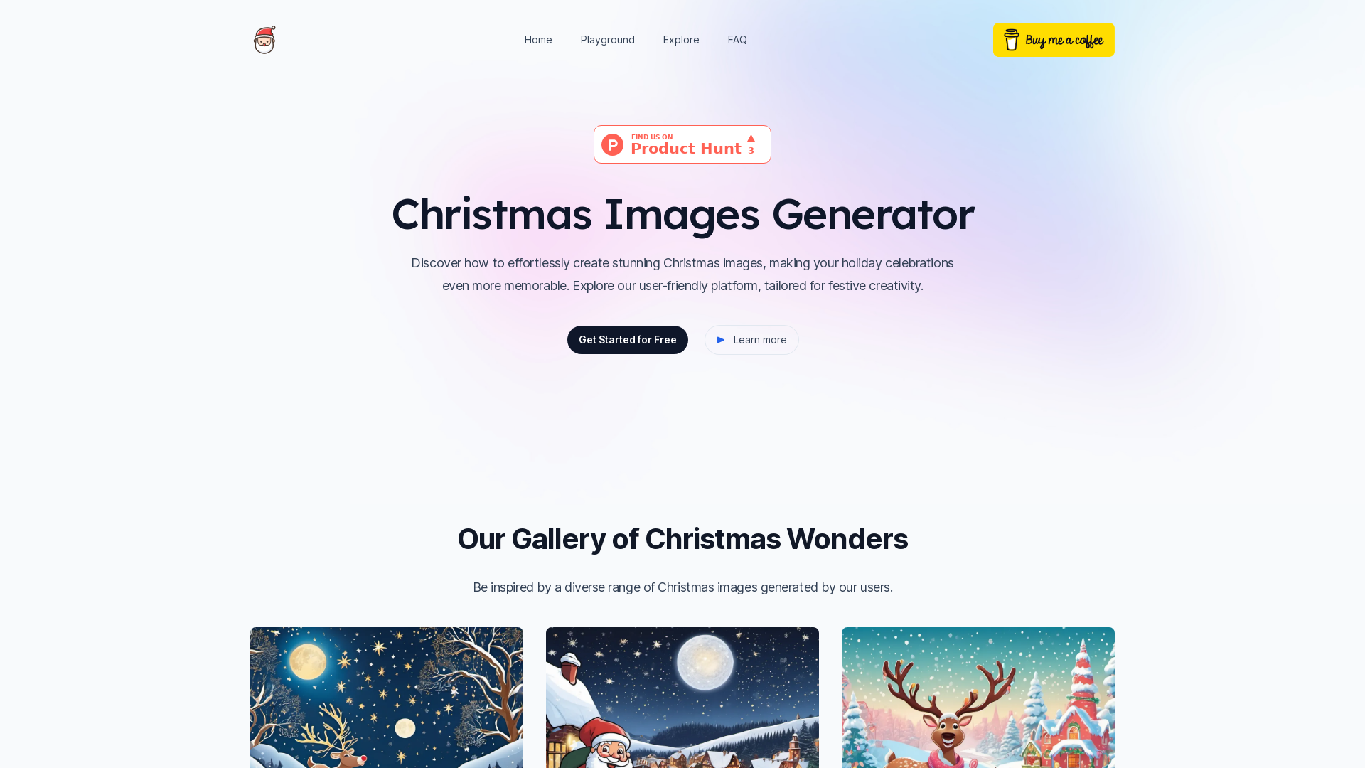 Christmas Images Generator