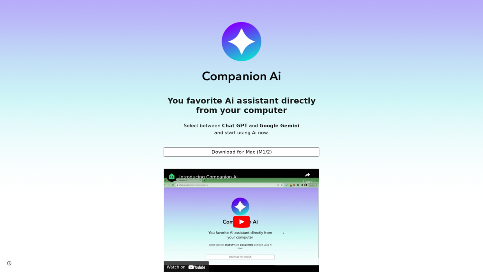 Companion AI