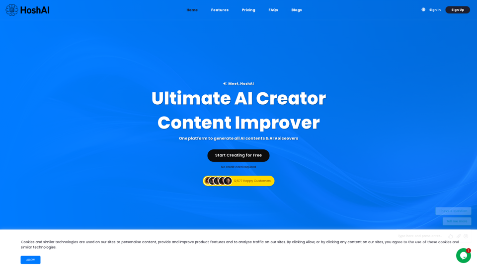 HoshAI: Unified AI Platform for Multiform Content Creation