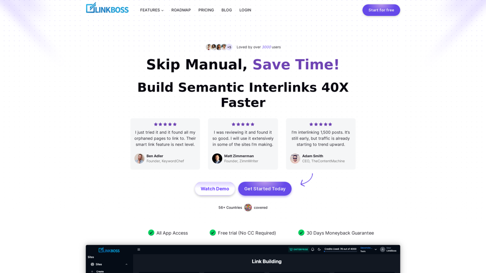 LinkBoss - Semantic Interlinking Tool