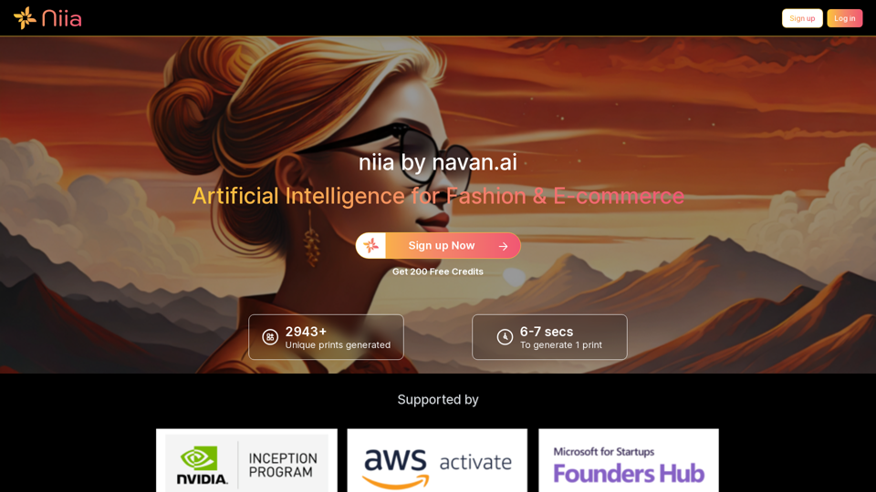 niia by navan.ai | Artificial Intelligence for Fashion & E-commerce