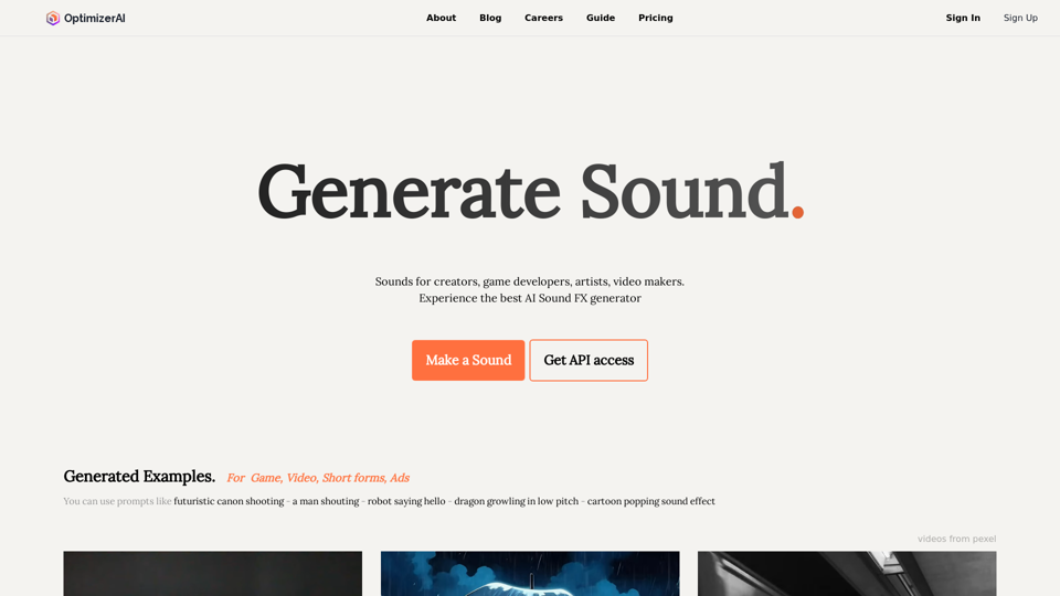 OptimizerAI : Get Unlimited Sounds