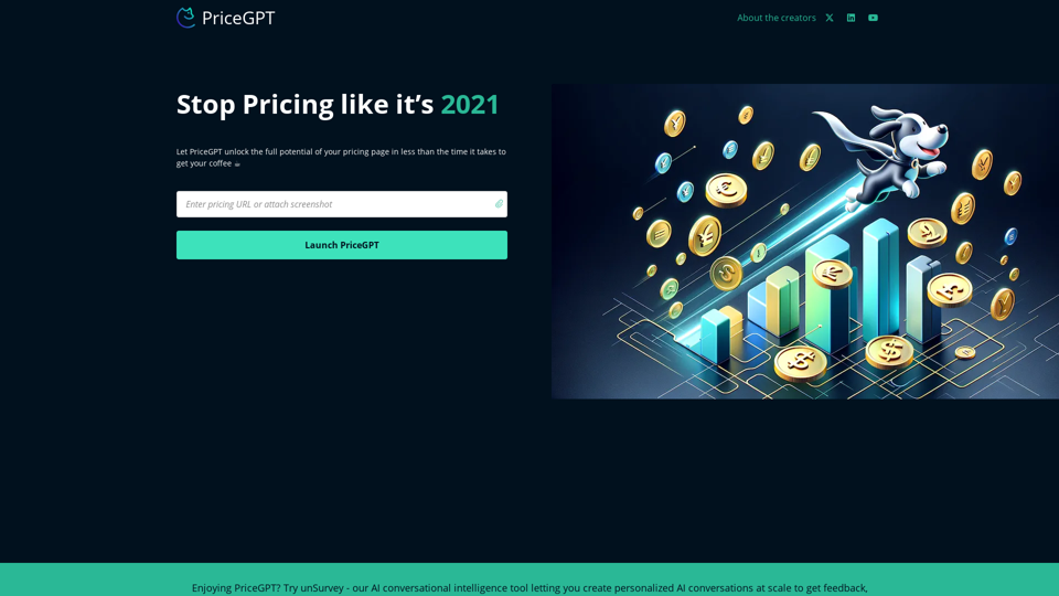 Run PriceGPT and elevate your revenue game with AI screenshot