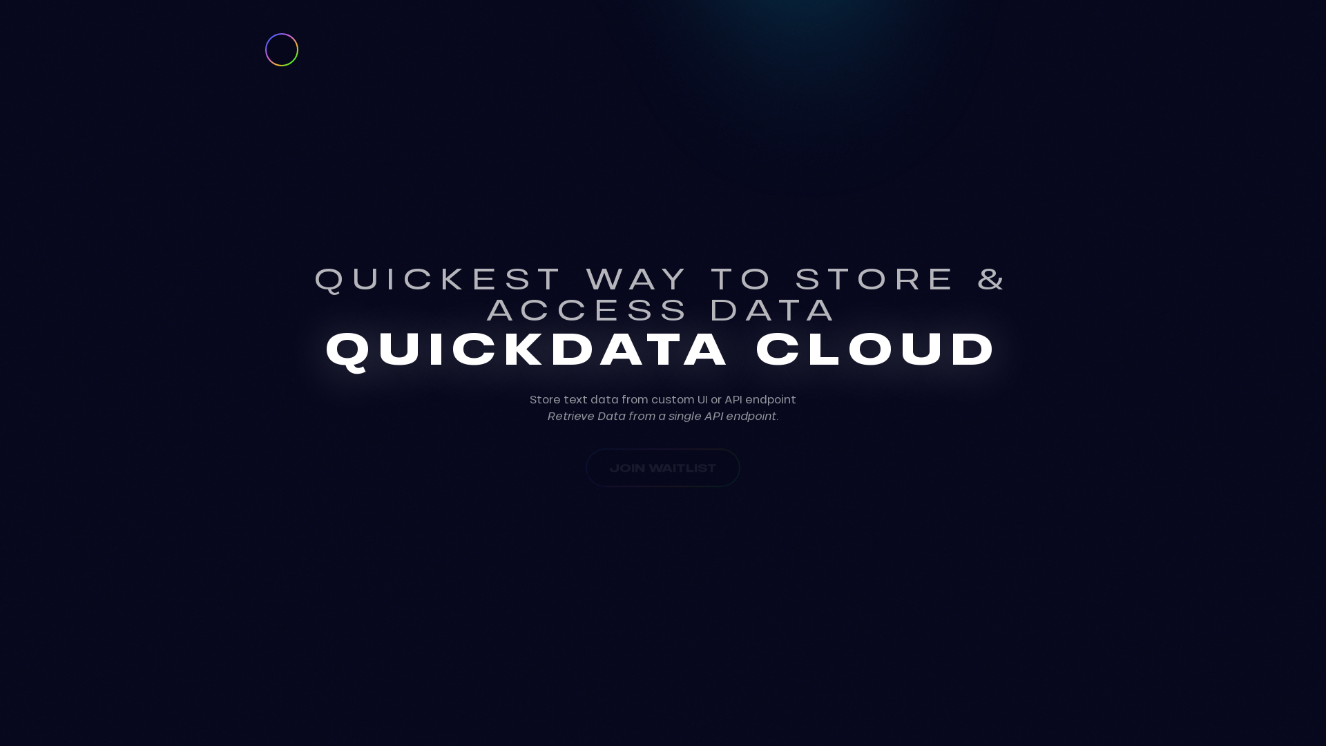 QuickData Cloud