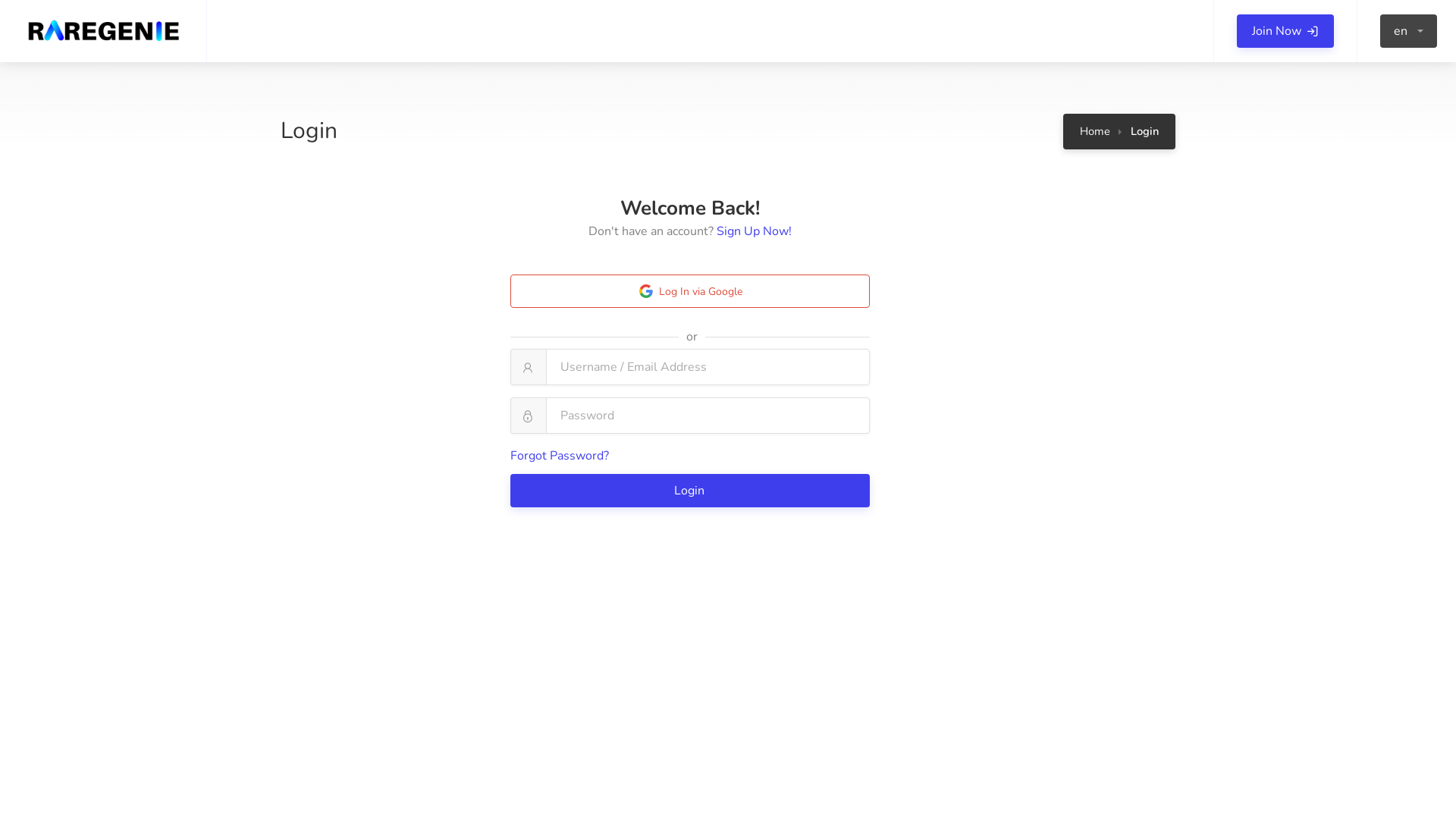 Login