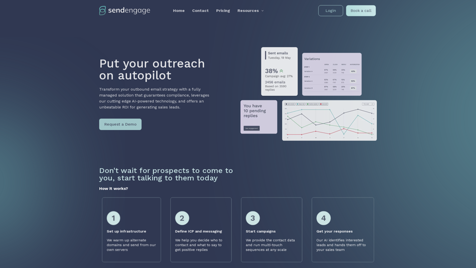 SendEngage - Email Outreach Platform | B2B Lead Generation