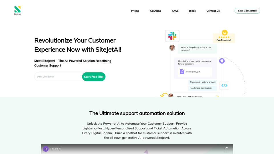 AI-Powered Customer Support Chatbot: Revolutionizing Engagement & Revenue