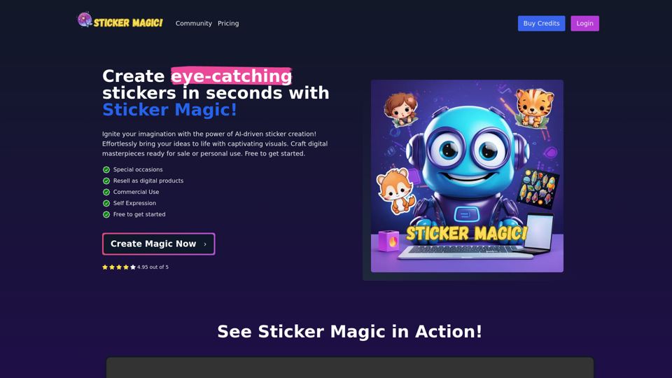 Sticker Magic