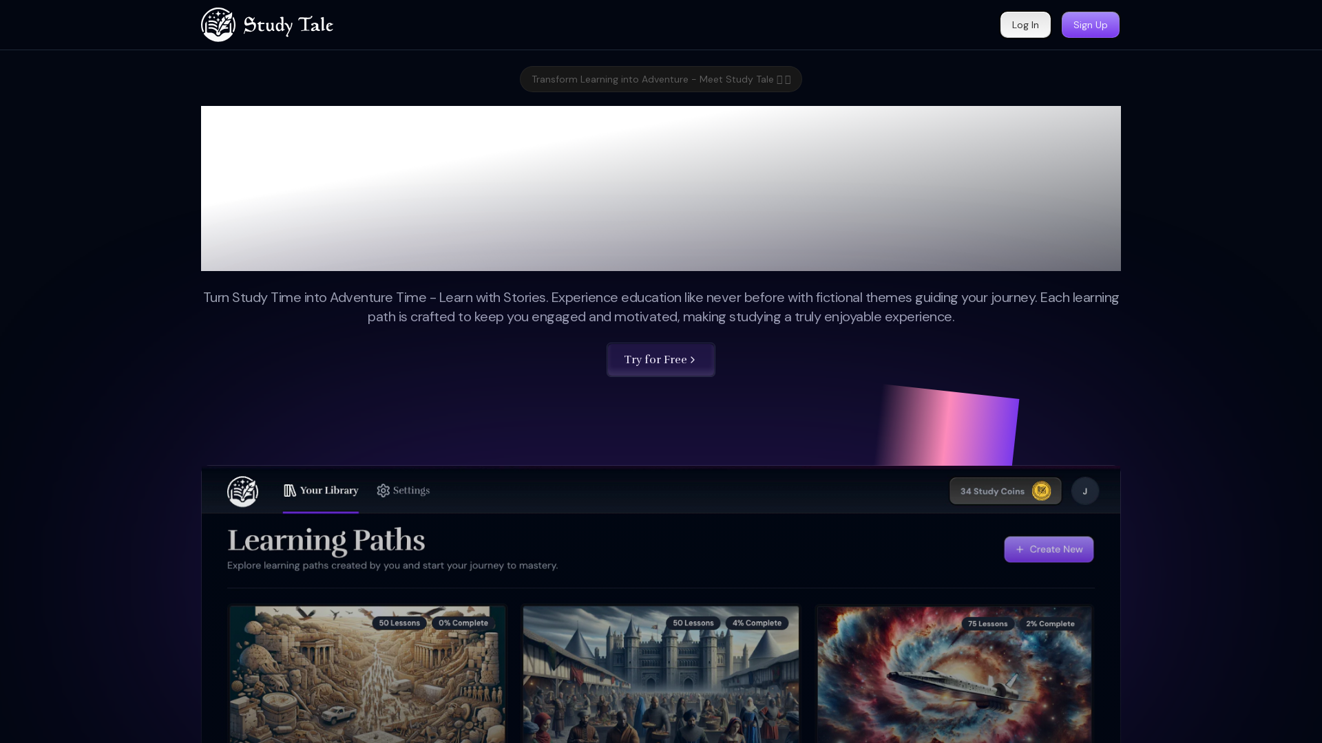 Unlock Learning Potential with Study Tale: Interactive Adventure