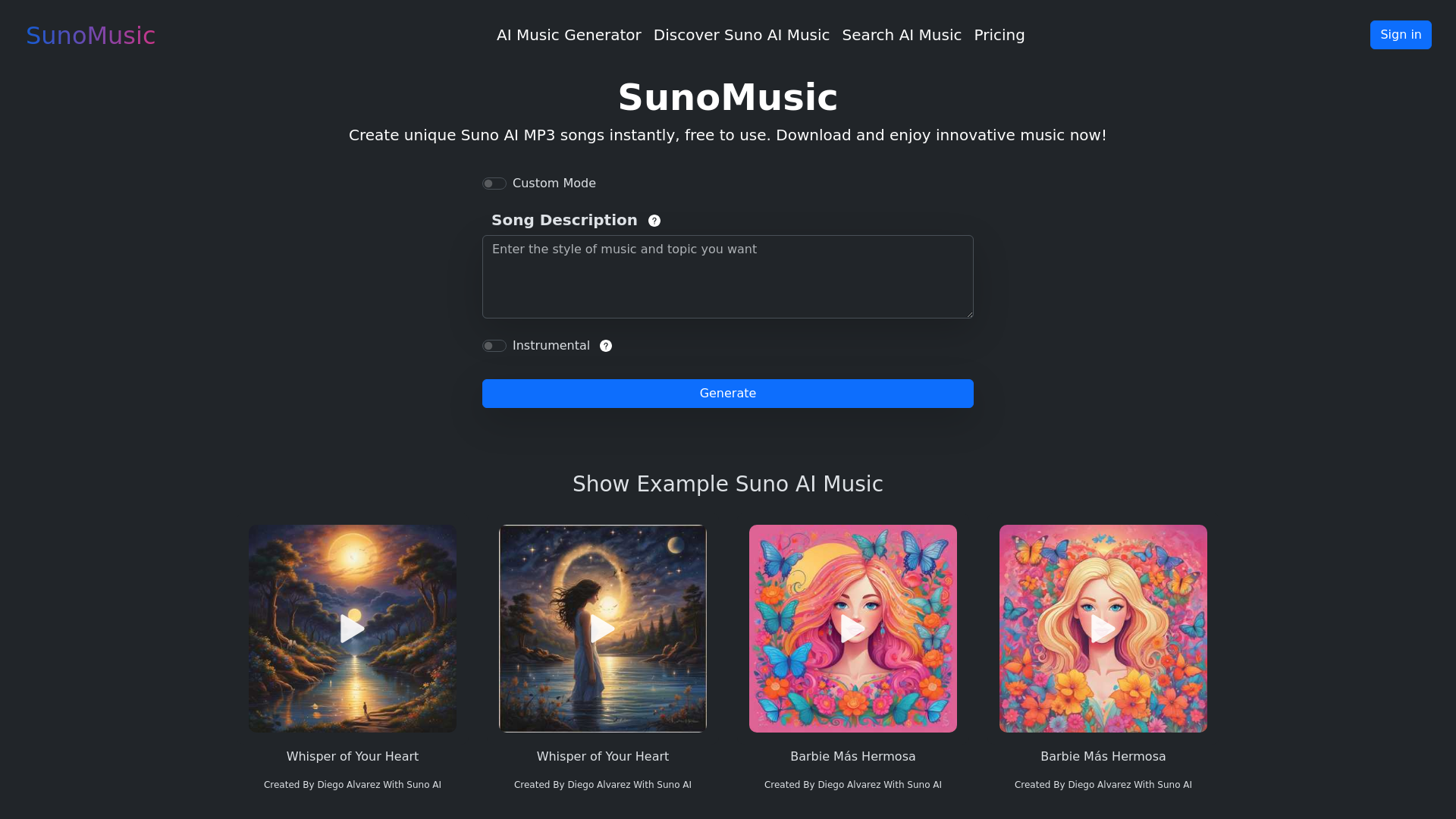 SunoMusic: Free Suno AI Music Generator by SunoAI