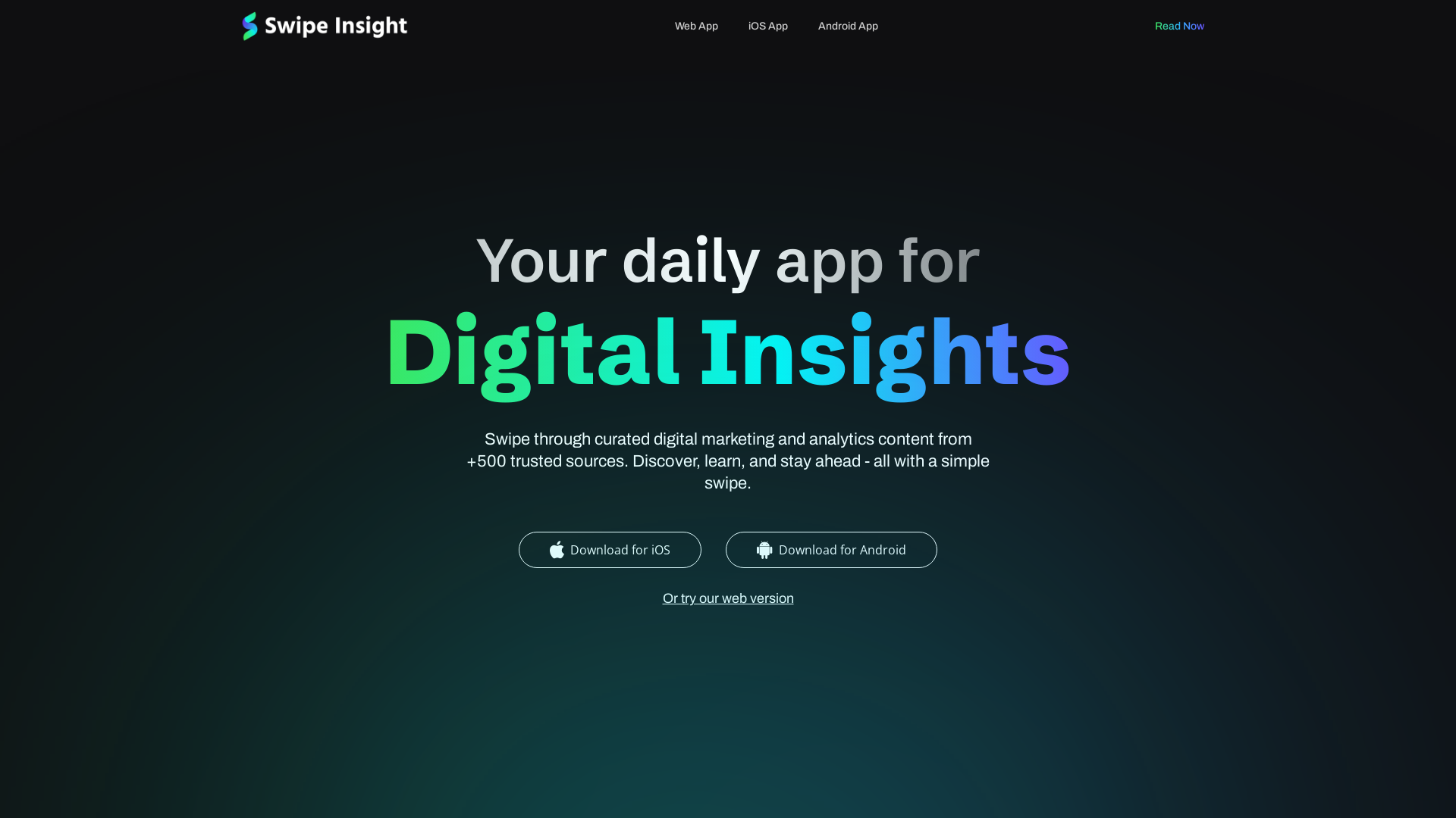 Swipe Insight
