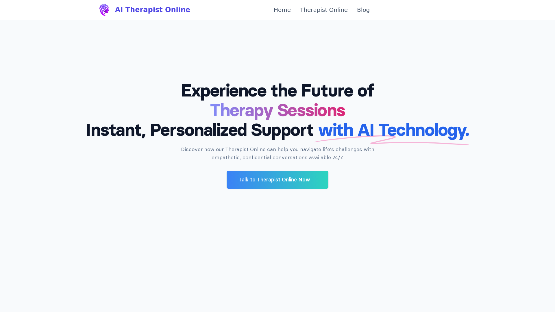 Free Online Therapist