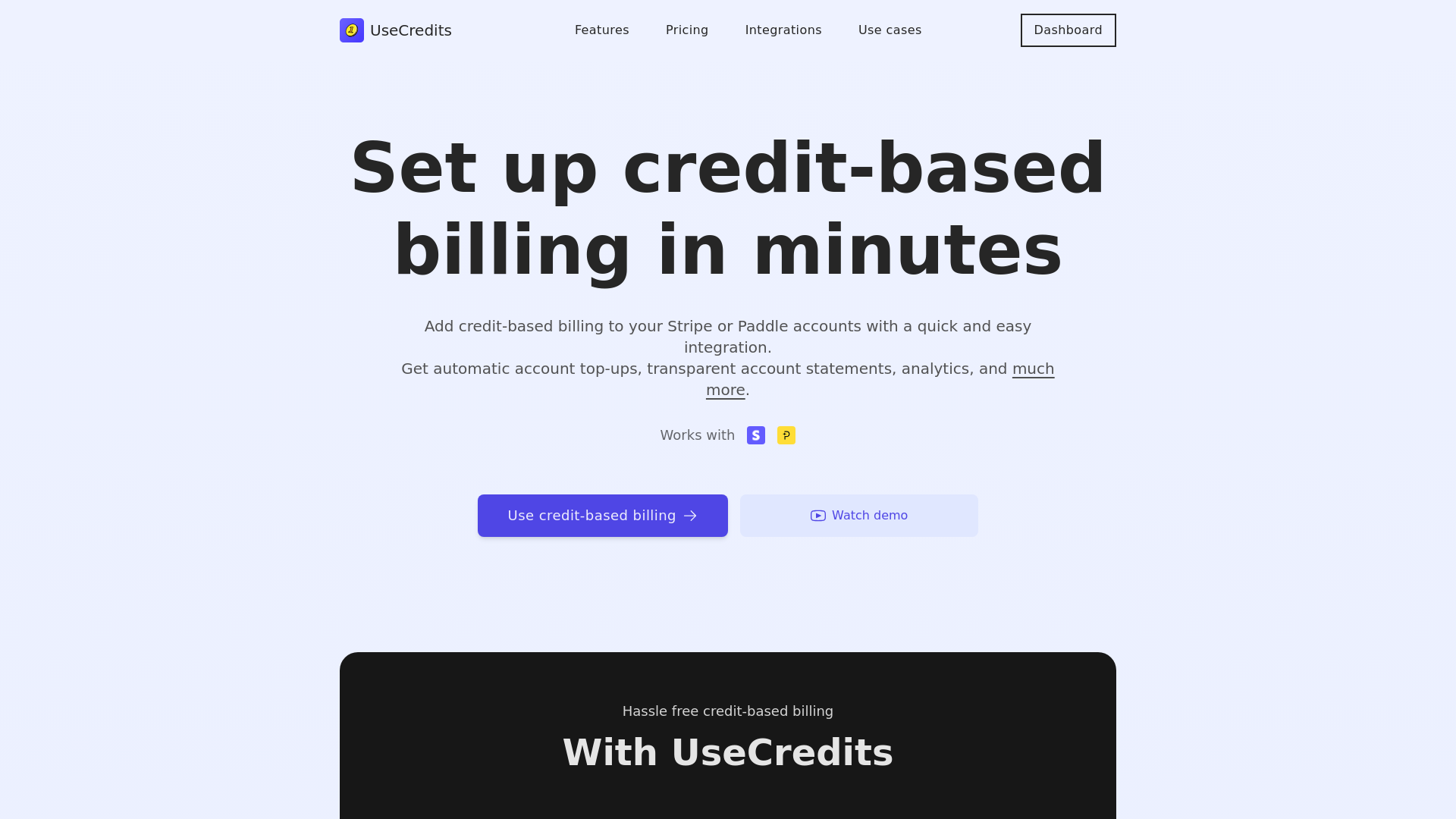 UseCredits