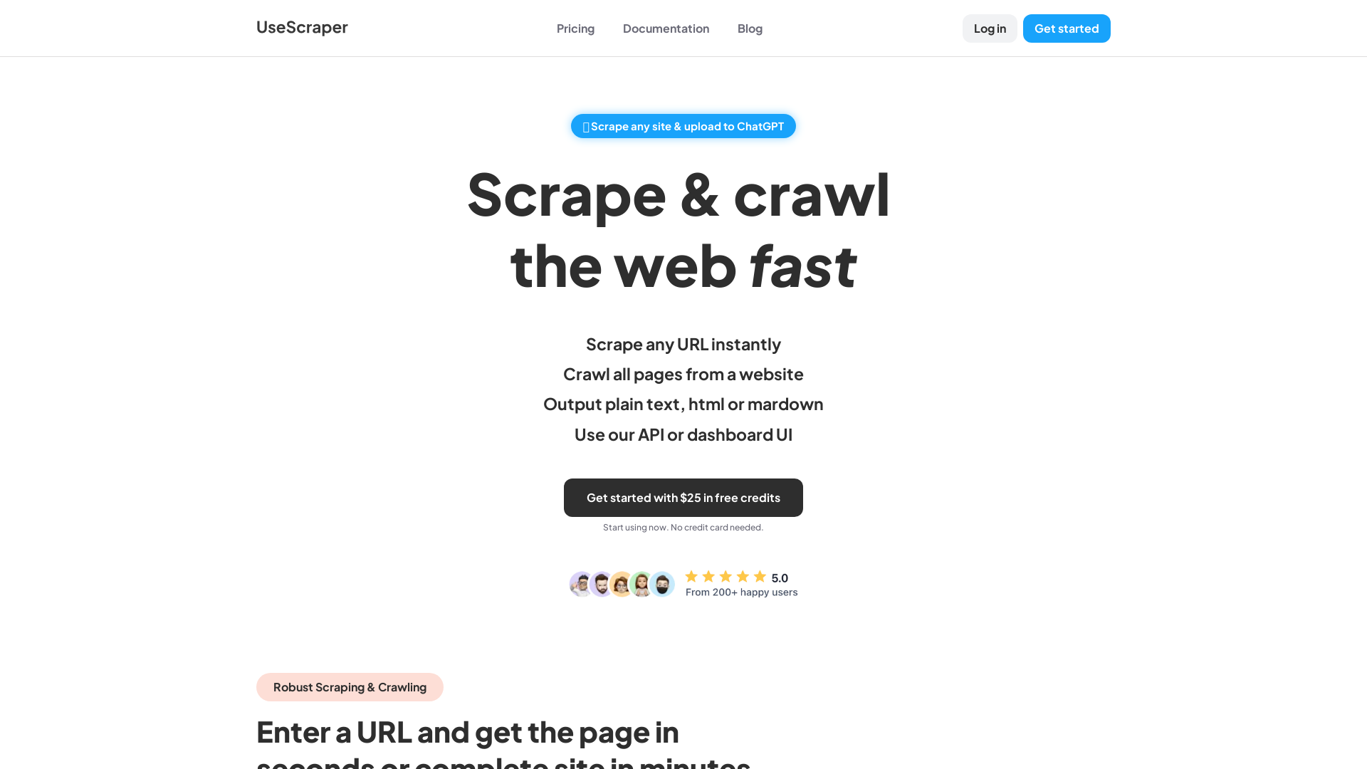 UseScraper